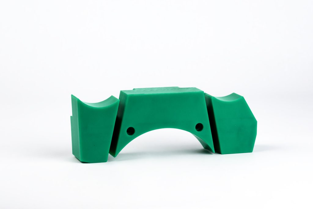 Blocco in materiale PE 1000 settore cartario